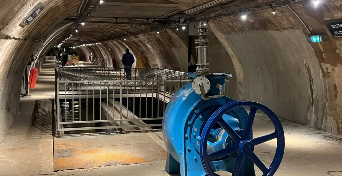 Galerie des égouts de Paris, réseau d'assainissement collectif