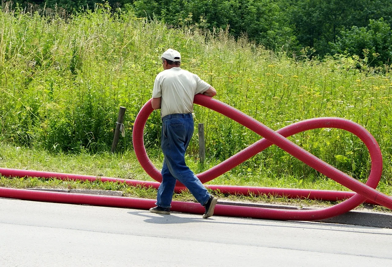 Intervention sur une canalisation