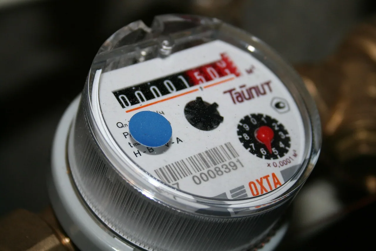 Vanne et compteur d'eau