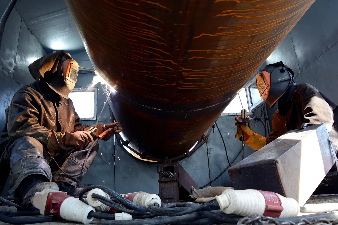 Reseau de canalisations en sous-sol