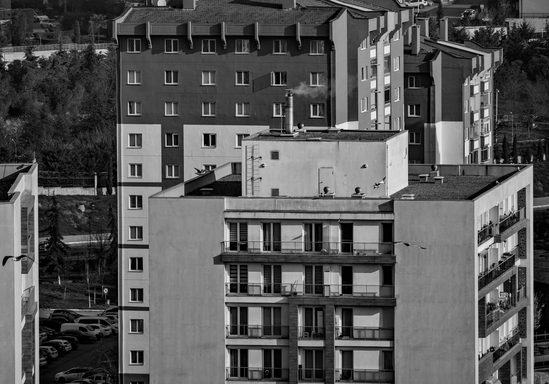 Colonne d’immeuble bouchée : diagnostic et responsabilité